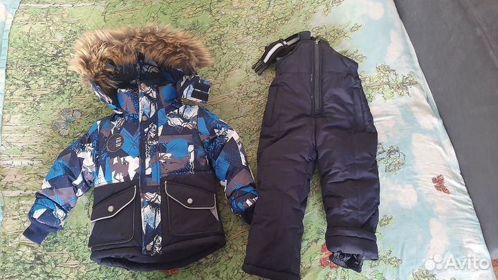 Зимний костюм для мальчика 68