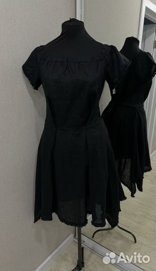 Платье dkny 44-46 Лён новое