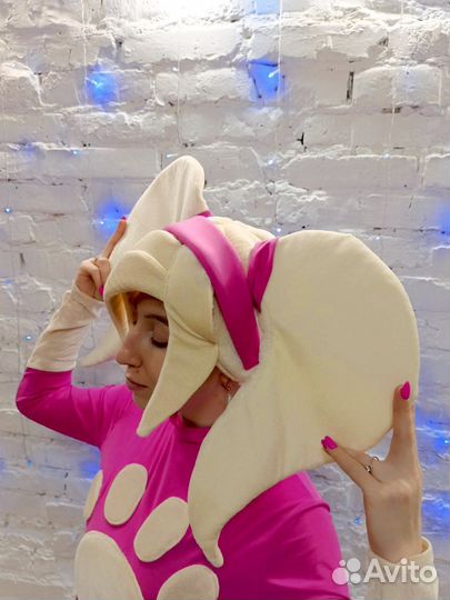 Костюм для аниматора Роза Барбоскина