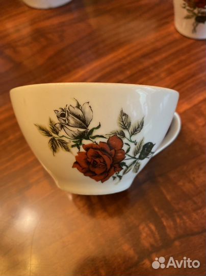 Чайный сервиз роза kahla гдр