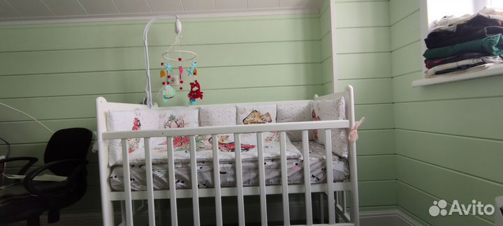 Бортики в детскую кроватку