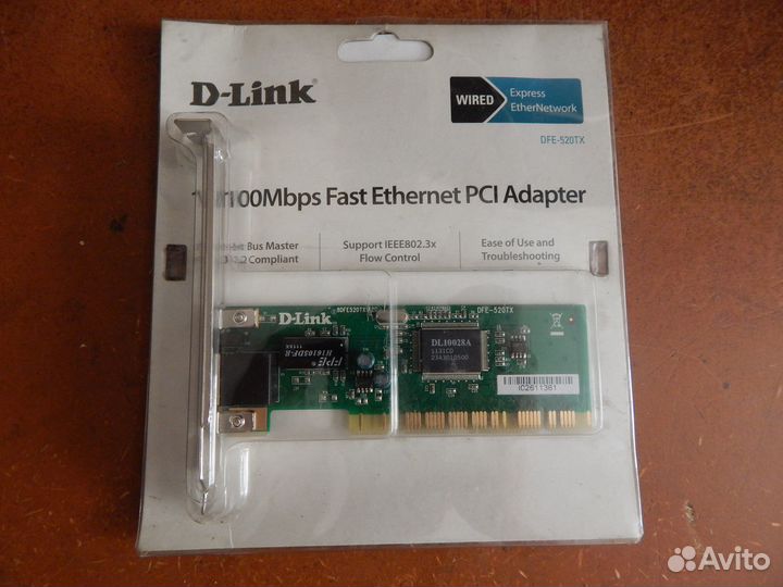 Сетевая карта D-Link DFE-520TX