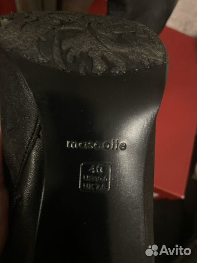 Полусапоги натуральная кожа