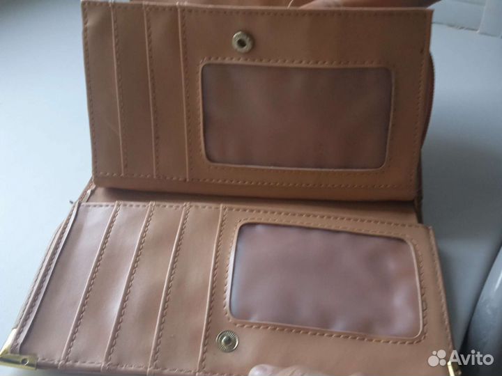 Кошелек женский кожаный