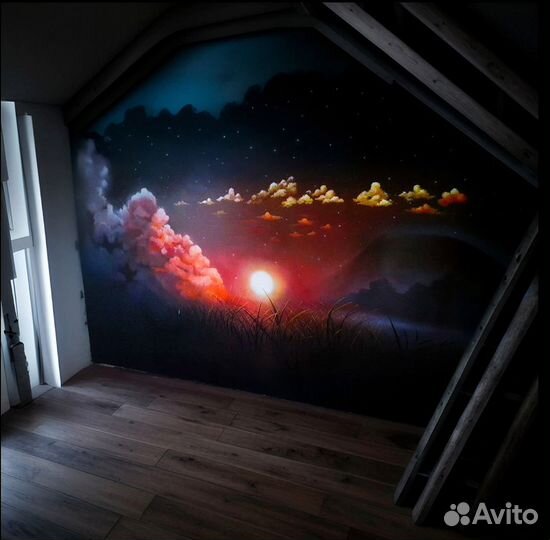 Художник роспись стен