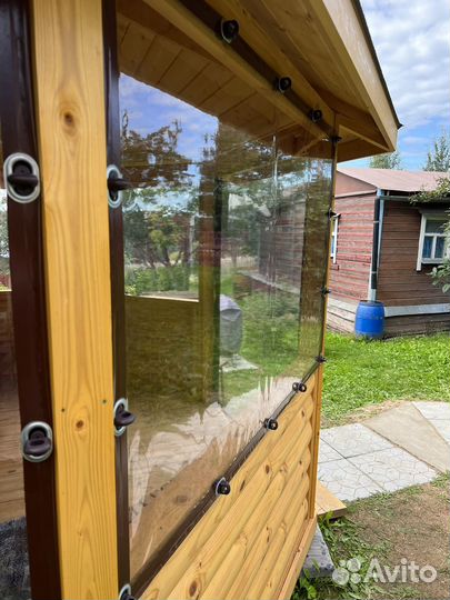 Мягкие окна для беседок и веранд