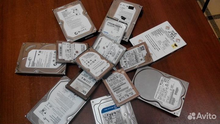 Нерабочие жесткие диски