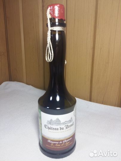 Бутылка от calvados