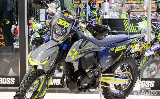 Кроссовый мотоцикл FXmoto madhawk (NB300F) 21/18 c