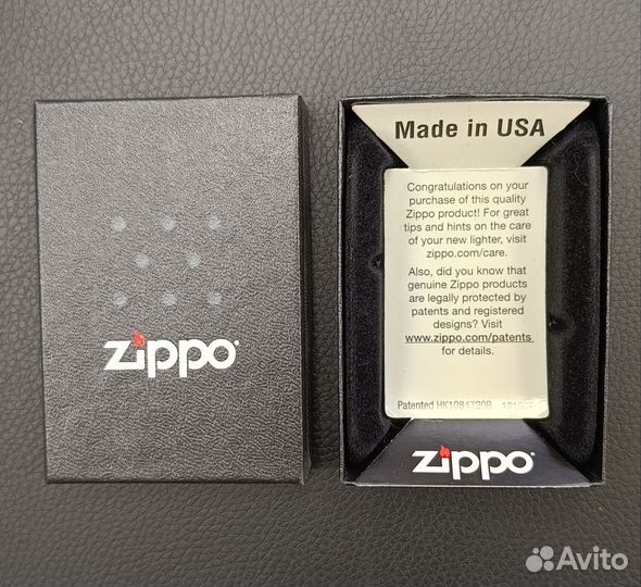 Оригинальная коробка zippo