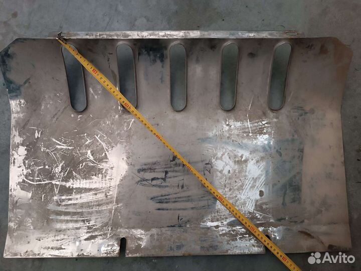 Защита двигателя (хром)