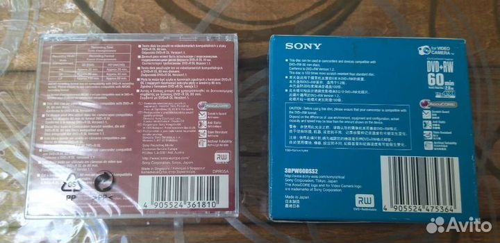 Dvd диски для видеокамеры