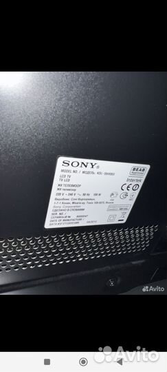 Телевизор sony