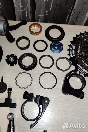 Велозапчасти,shimano rock shox