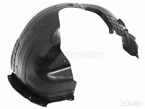 Подкрылок hyundai accent/solaris 17