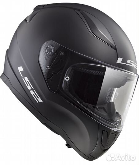 LS2 FF353 Rapid Single Mono Matt Black мотошлем че