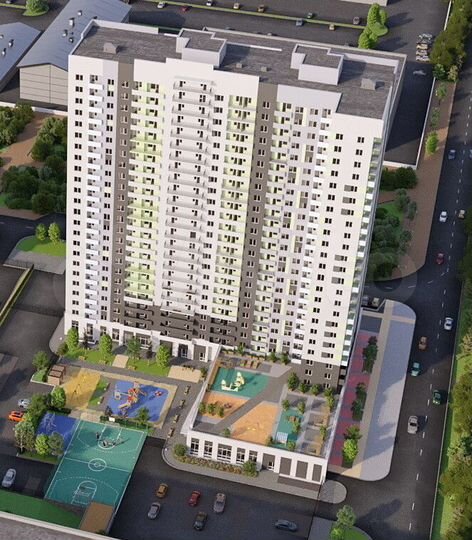 2-к. квартира, 54,6 м², 14/24 эт.