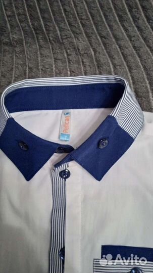 Рубашка школьная