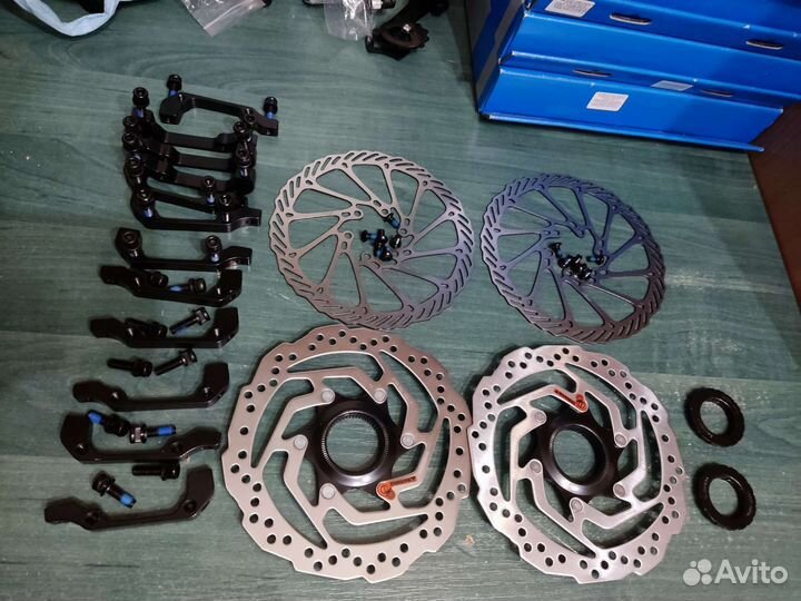 Ротор для велосипеда 160мм+Адаптер для ротора160мм