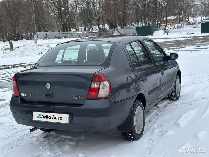 Renault Symbol 1.4 МТ, 2005, 163 000 км