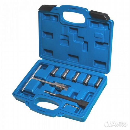 Набор фрез для притирки седел форсунок 8 пр