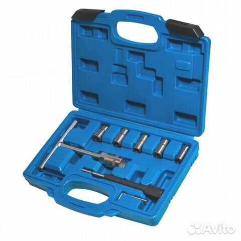 Набор фрез для притирки седел форсунок 8 пр