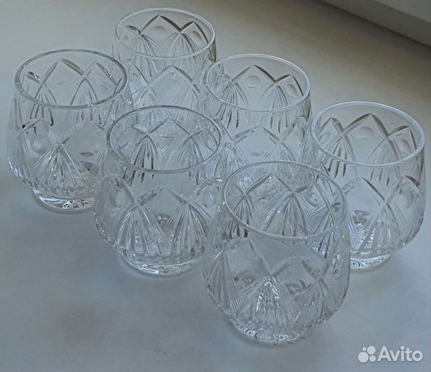 Набор Стаканы хрустальные СССР