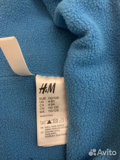 Набор шапка и варежки детские 8/10 лет h&m