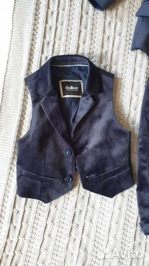 Нарядный костюм тройка Gulliver 80