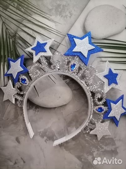 Ободок на Новый год