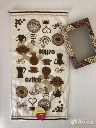 Полотенце махровое подарочное новое