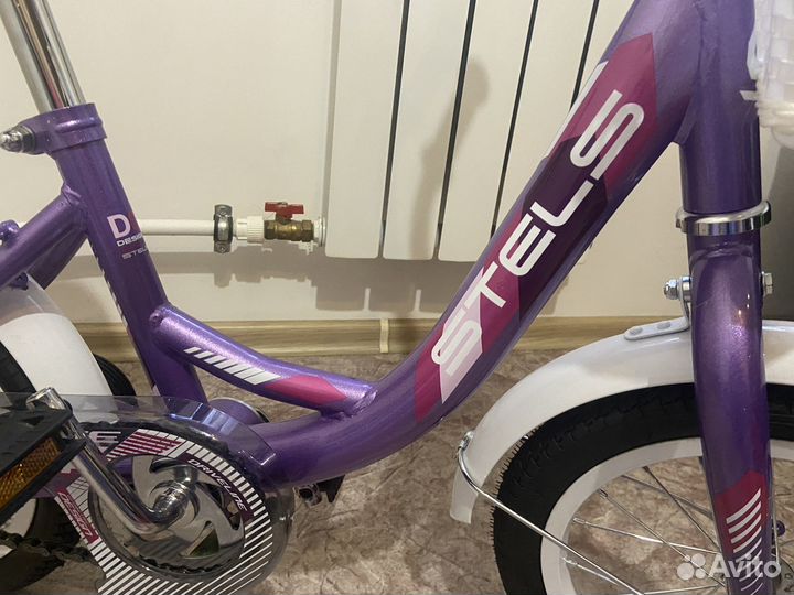 Велосипед stels детский четырехколесный новый