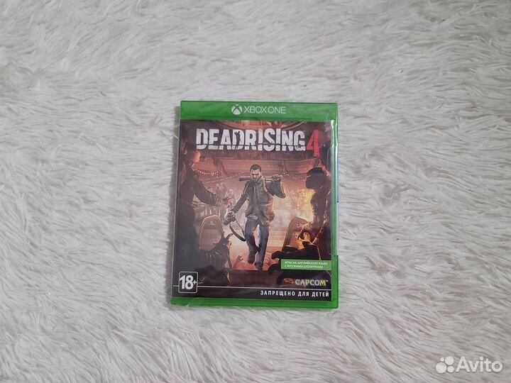 XBox One Series. Dead Rising 4. Новый и бу диски