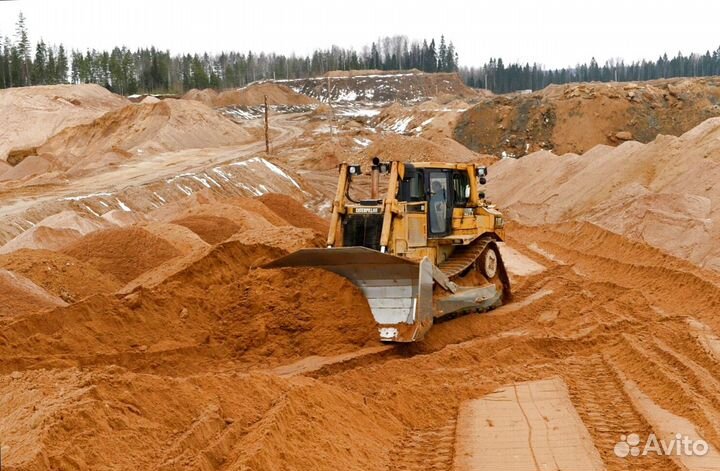 Песок карьерный