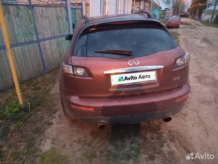 Infiniti FX35 3.5 AT, 2007, 317 000 км