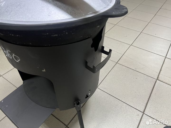 Печь + казан Комплект