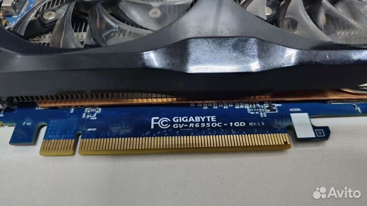 Видеокарта hd 6950 1gb