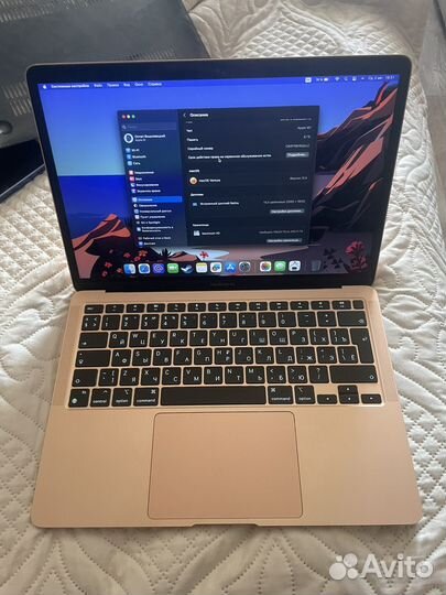 Macbook air m1 2021/8/256