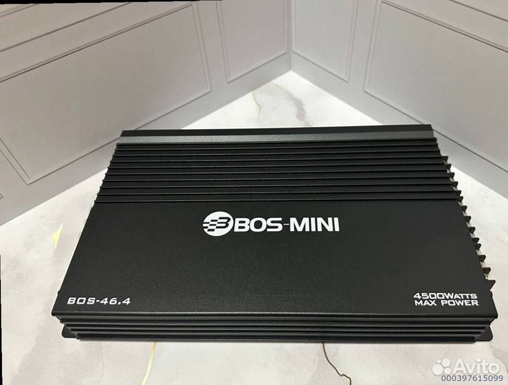 Новый усилитель BOS mini BOS-46.4 4500W