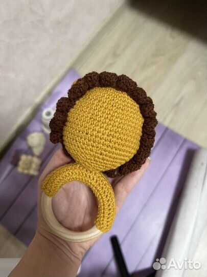 Вязаные погремушки