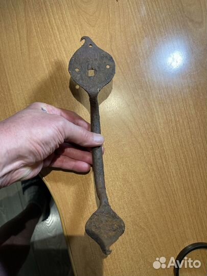 Ручка двери кованная 20 годы старинная
