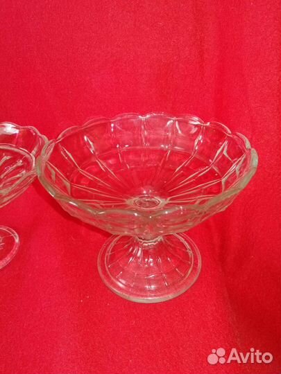 Ваза для фруктов малая СССР. Конфетница СССР