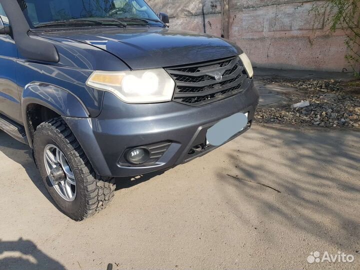 Бампер передний УАЗ патриот