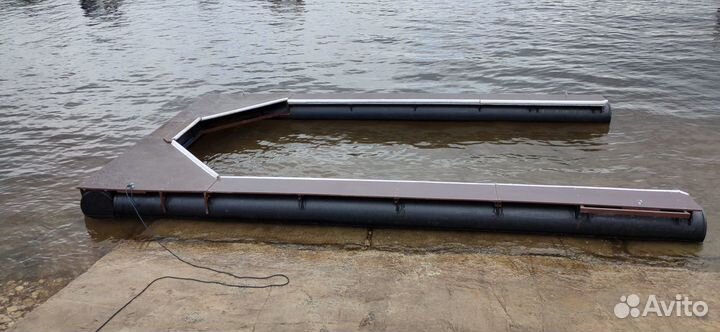 Понтон-паук для катера, сборный причал (смр)