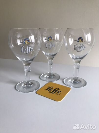 Пивные бокалы leffe 0,33