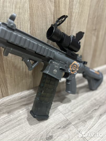 Детский автомат с мягкими пулями