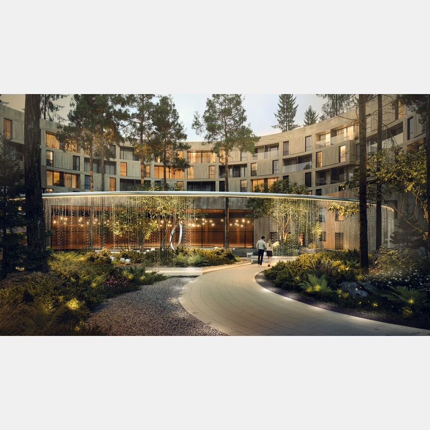 2-к. апартаменты, 56,9 м², 2/6 эт.