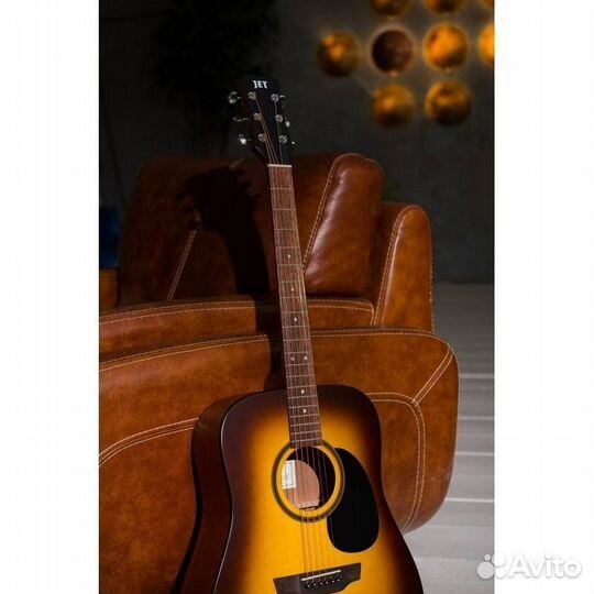 Электроакустическая гитара JET JDE-255 SSB