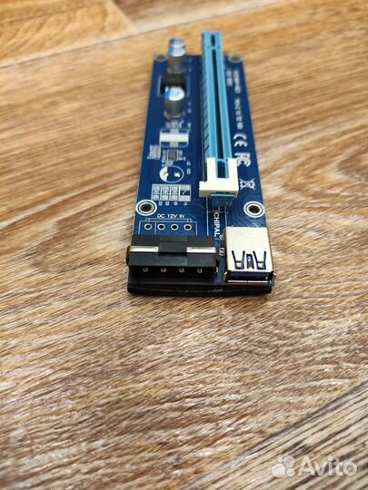 Райзеры Рейзер riser pci-e molex