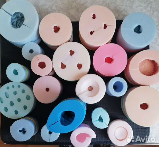 Формы и товары для мыла, упаковка